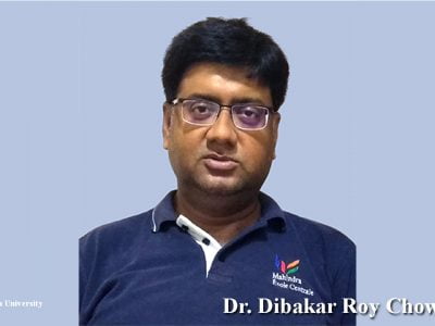 Dr. Dibakar Roy Chowdhury, Professor of Physics at Mahindra University