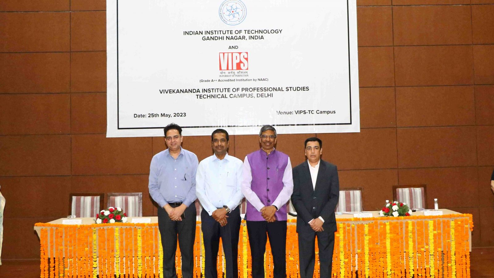 VIPS-TC and IIT Gandhinagar Forge Strategic Partnership