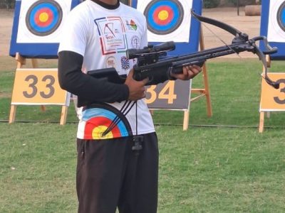 Aryan Pathi student of Mahindra University represented India at 10th World Crossbow Shooting Championship