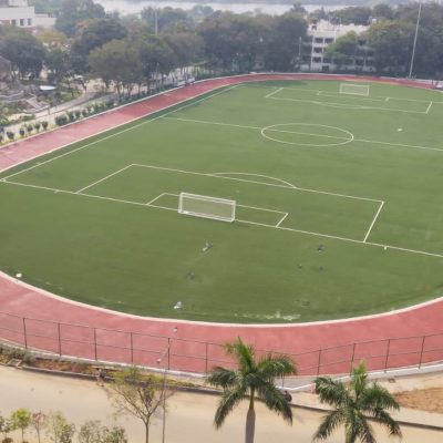 India’s first “FIFA Quality” certified pitch in Mahindra University