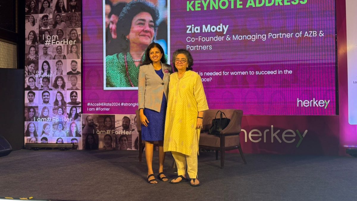 Neha Bagaria, Founder & CEO, Herkey and Zia Mody, Co-founder and Managing Partner of AZB & Partners