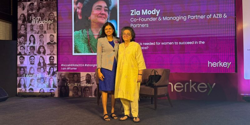 Neha Bagaria, Founder & CEO, Herkey and Zia Mody, Co-founder and Managing Partner of AZB & Partners