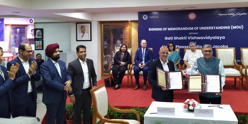 Nokia and Gati Shakti Vishwavidyalaya sign MoU for research collaboration on transportation and logistics