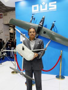 Ashok Gupta, Chairman, Optiemus Infracom; Optiemus Unmanned Systems diversifies; launches indigenized Drones for Agricultural and Mapping Applications