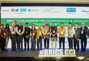 BRICS CCI members along with Shri Ram Nath Thakur, Hon’ble Minister of State, Ministry of Agriculture and Farmers Welfare Government of India, Dr. Rana Gurmit Singh Sodhi, Special Invitee National Executive, BJP, and Ex-Cabinet Minister, Punjab and Rajesh Verma, Hon’ble Member of Parliament, Lok Sabha