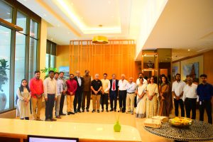 Professors from Mahindra University and members of National Academy of Construction (NAC) and Pre-Engineered Structures Society of India (PSI)