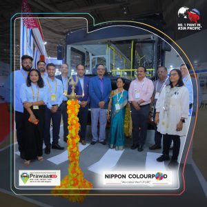 NIppon Paint booth inauguration at Prawaas 4.0