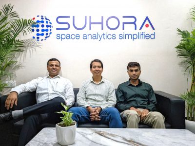 (From Left to Right) Amit Kumar, COO & Co-Founder, Suhora; Krishanu Acharya, CEO & Co-Founder, Suhora; Rupesh Kumar, CTO & Co-Founder, Suhora; Suhora Technologies secures IN-SPACe Seed Fund Grant to advance Maritime Domain Awareness using Space Technology