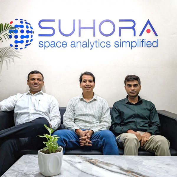 (From Left to Right) Amit Kumar, COO & Co-Founder, Suhora; Krishanu Acharya, CEO & Co-Founder, Suhora; Rupesh Kumar, CTO & Co-Founder, Suhora; Suhora Technologies secures IN-SPACe Seed Fund Grant to advance Maritime Domain Awareness using Space Technology