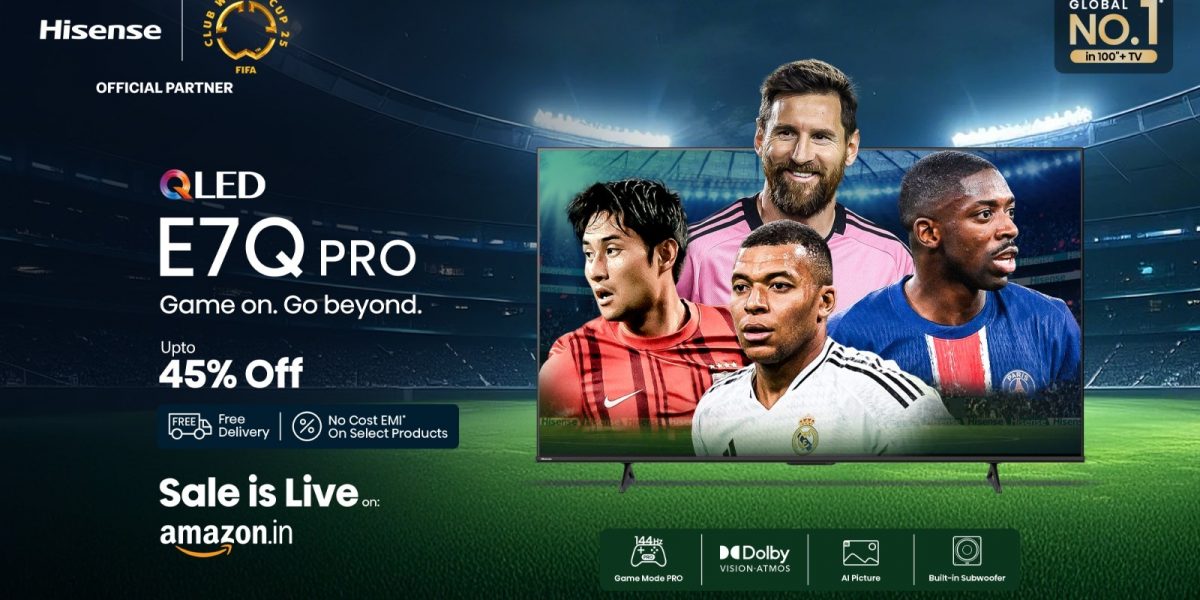 Hisense unveils E7Q Pro QLED Smart TV, designed for heightened entertainment experience