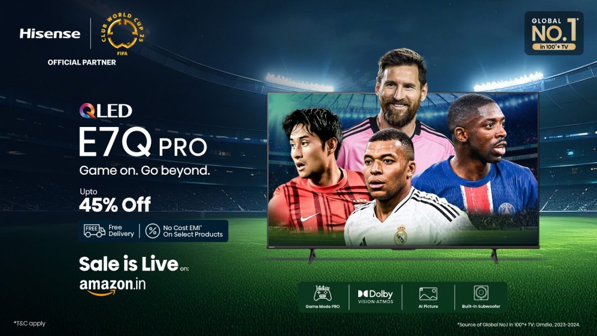 Hisense unveils E7Q Pro QLED Smart TV, designed for heightened entertainment experience
