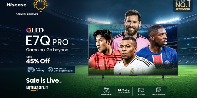 Hisense unveils E7Q Pro QLED Smart TV, designed for heightened entertainment experience