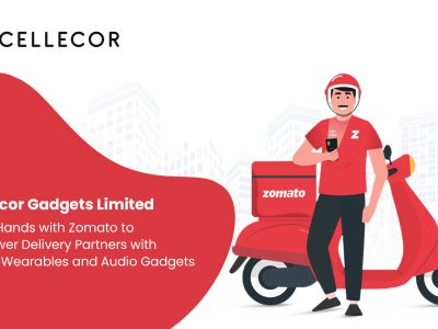 Cellecor Gadgets Limited Joins Hands With Zomato To Empower Delivery Partners With Smart Wearables And Audio Gadgets