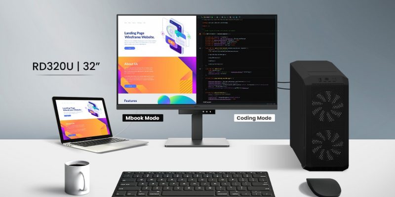 BenQ Unveils Purpose-Built 32” 4K RD Series Monitors with DualView for Programmers