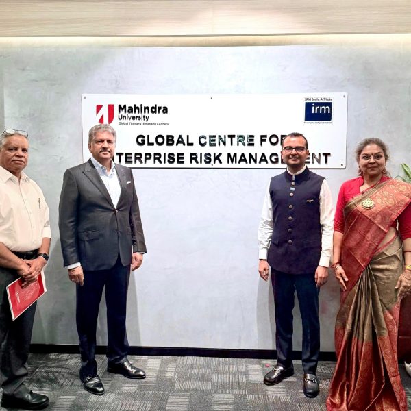 IRM India Affiliate Licenses Mahindra University to Launch South India’s First Global Centre for Enterprise Risk Management