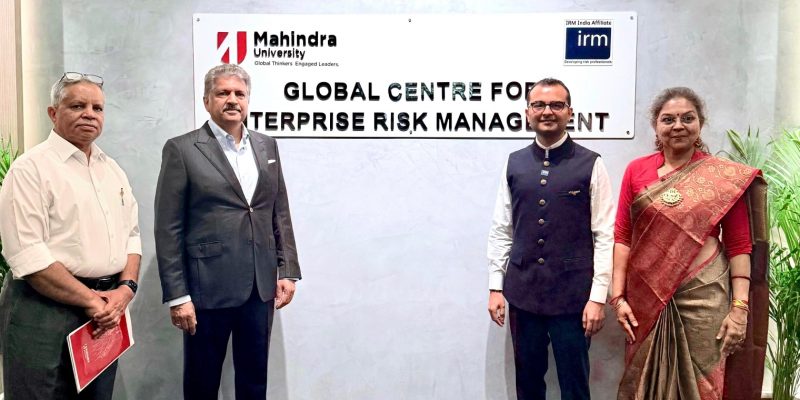 IRM India Affiliate Licenses Mahindra University to Launch South India’s First Global Centre for Enterprise Risk Management
