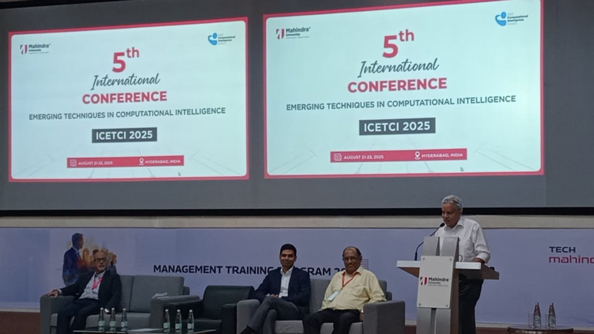 Fifth International Conference on Emerging Techniques in Computational Intelligence Showcases Global Advances in AI and Machine Learning
