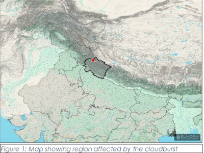 Suhora Technologies releases Satellite-Based Assessment of Dharali Flash Flood Impact in Uttarkashi