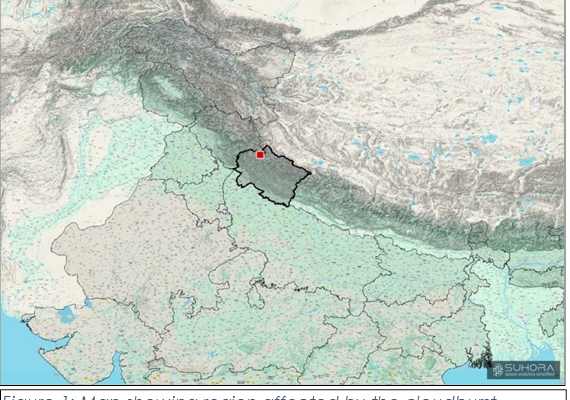 Suhora Technologies releases Satellite-Based Assessment of Dharali Flash Flood Impact in Uttarkashi