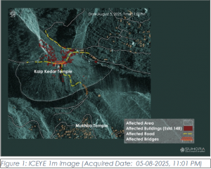  Suhora Technologies releases Satellite-Based Assessment of Dharali Flash Flood Impact in Uttarkashi