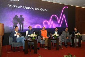 Panel Discussion on 'From Student to Space Entrepreneur: Building India's Space Unicorns' at Viasat: Space for Good India 2025 event