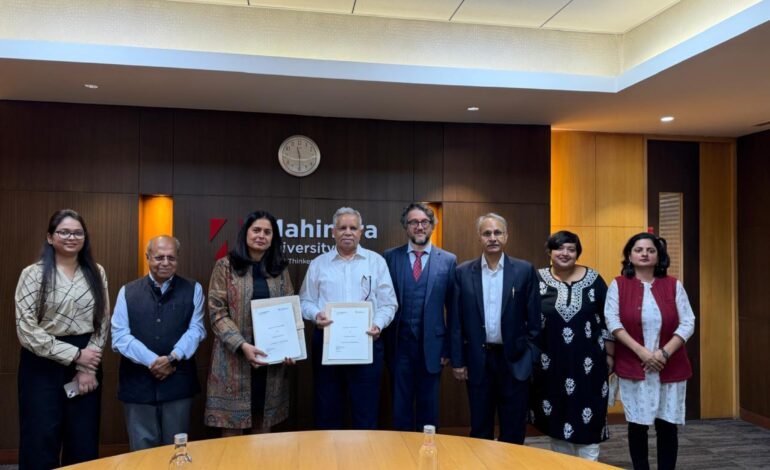 Mahindra University and University of Southampton sign MoU to advance global research and academic exchange
