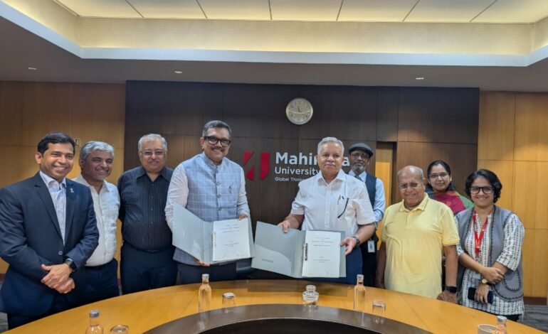 Mahindra University, School of Law and IIAM Sign MoU to Establish Seeding Centre for Peace and Justice on Campus