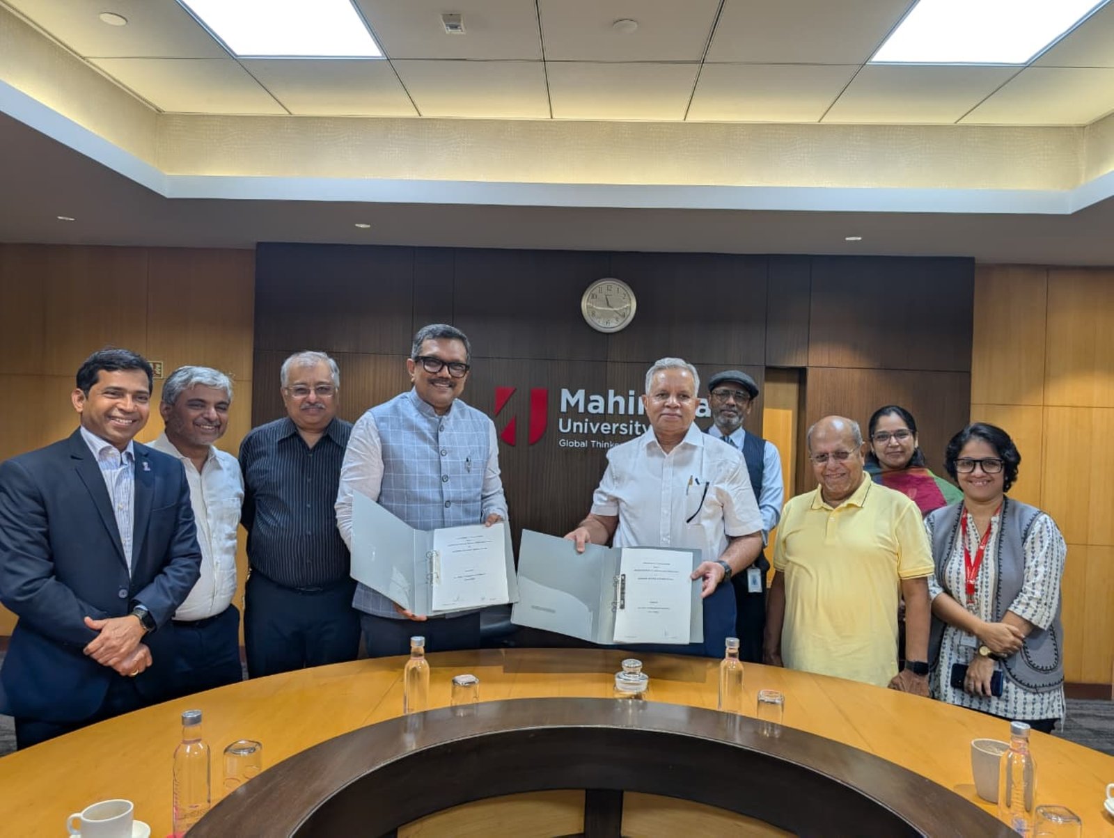 Mahindra University, School of Law and IIAM Sign MoU to Establish Seeding Centre for Peace and Justice on Campus