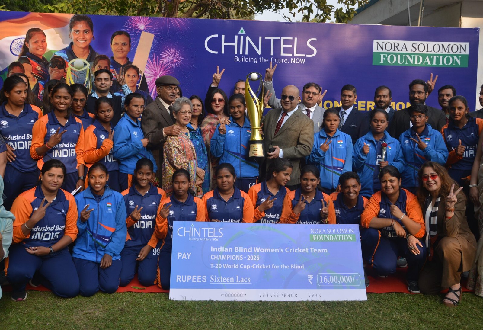 Indian Women’s Cricket Team for the Blind Felicitated for Historic T20 World Cup Victory