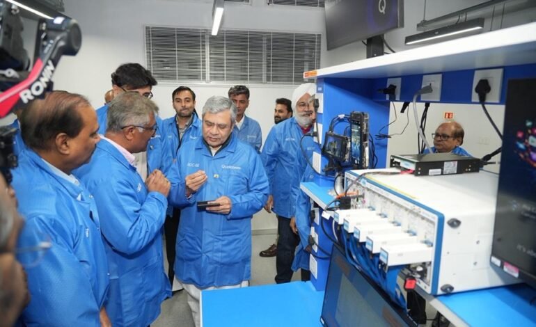 Ashwini Vaishnaw Launches Qualcomm’s 2 nm Chip in Bengaluru, Signals India’s Deep-Tech Push