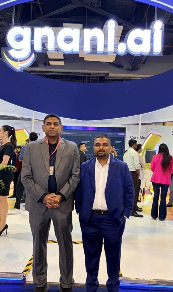 (L-R) Ganesh Gopalan, Co-Founder & CEO Gnani.ai and Ananth Nagaraj, Co-Founder & CTO, Gnani.ai