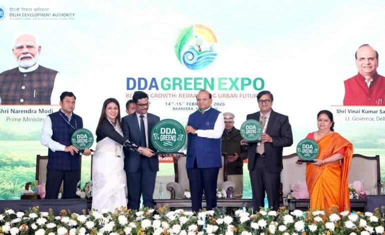 Delhi Lt Governor Inaugurates First DDA Green Expo 2026; DDA signs several MoUs for Promoting Greens