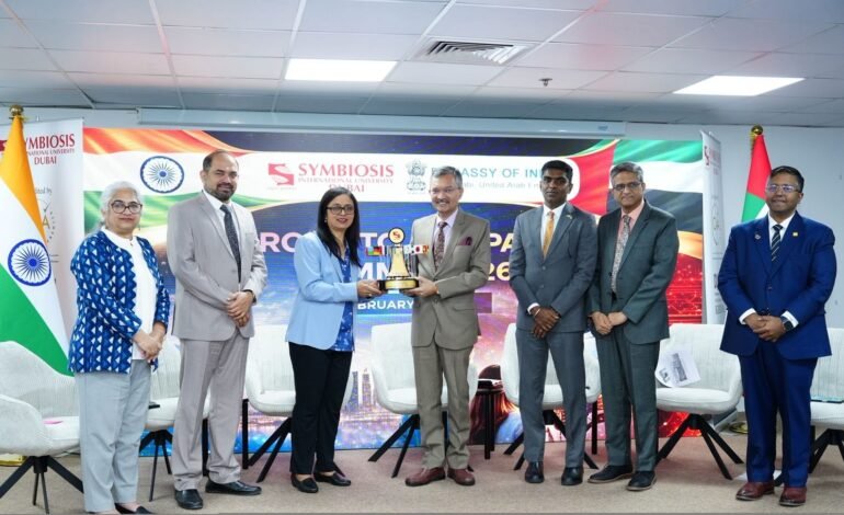 Embassy of India in the UAE and Symbiosis Dubai hosted the ‘Road to AI Impact Summit 2026’