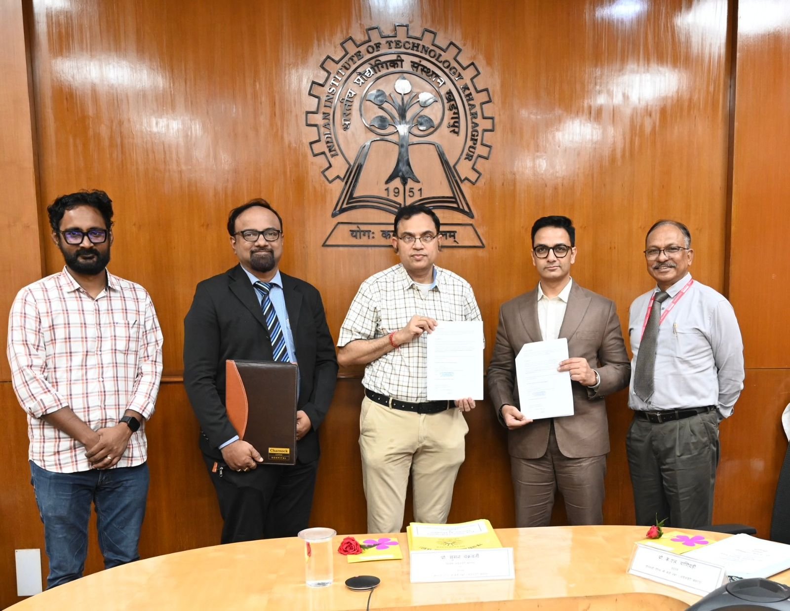 IIT Kharagpur Collaborates with Charnock Hospital to Advance Research and Clinical Excellence