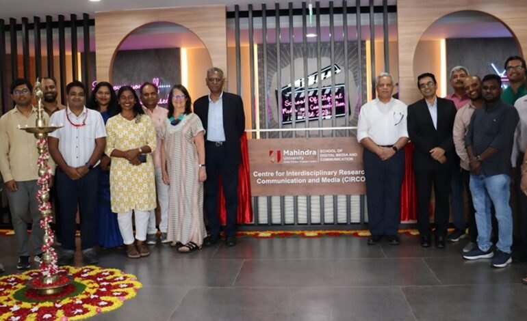 Mahindra University unveils new research hub for communication and media