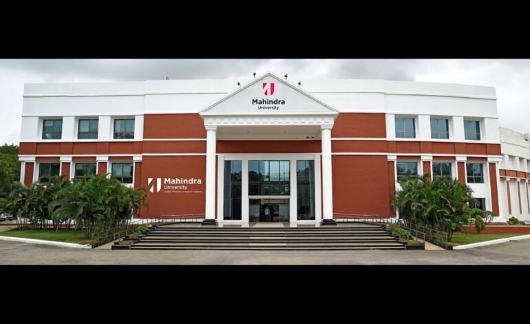 Mahindra University Invites Applications for UG Program; Introduces BBA in Infrastructure Management and RISE Scholarship Program