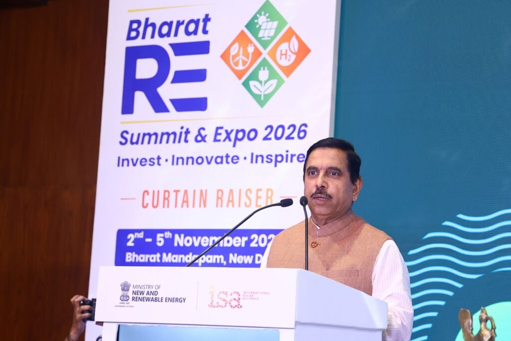 Bharat Renewable Energy Summit & Expo (BRE Summit & Expo) 2026 to be Held from 2–5 November in New Delhi: Shri Pralhad Joshi