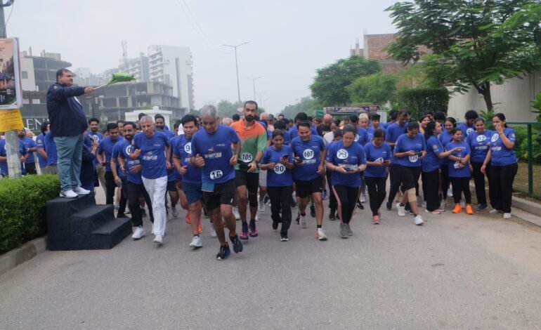 Gurugram Residents Come Together for ‘The Unity Run’ on Independence Day