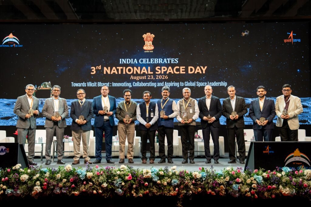 Panel discussion on “New Horizons of Global Alliances in Space Sustainability” at 3rd National Space Day in Ahmedabad