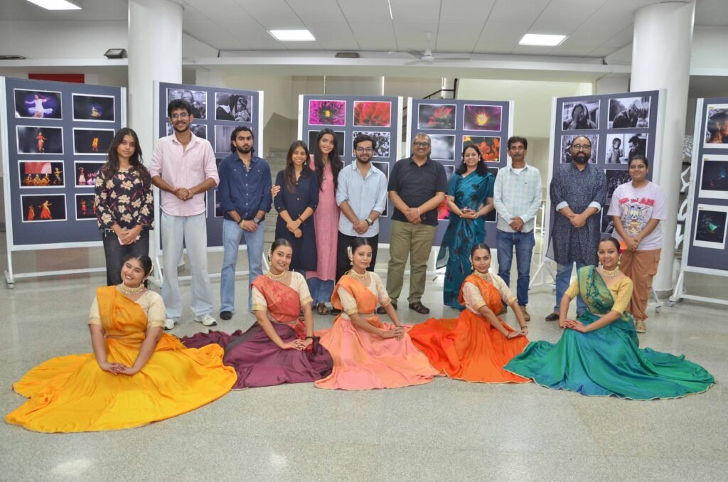 Students Performing at Photography Exhibition, World University of Design