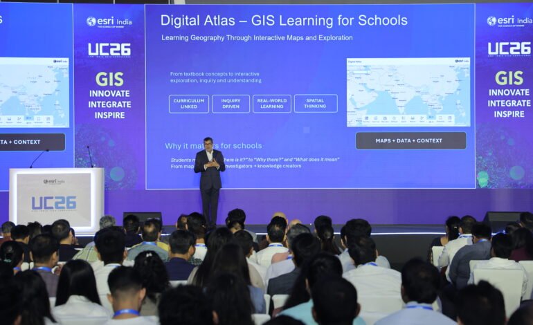 Esri India Launches Digital Atlas Program for Schools