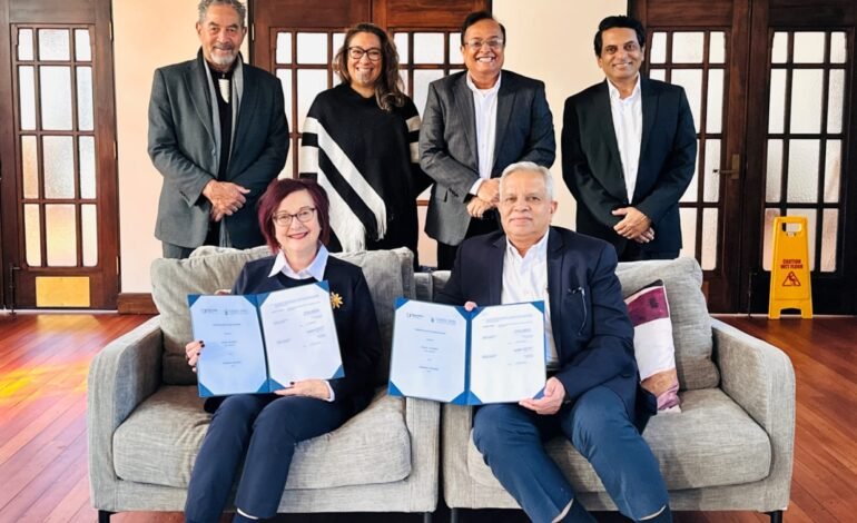 Mahindra University and Massey University celebrate new partnership with delegation visit to New Zealand