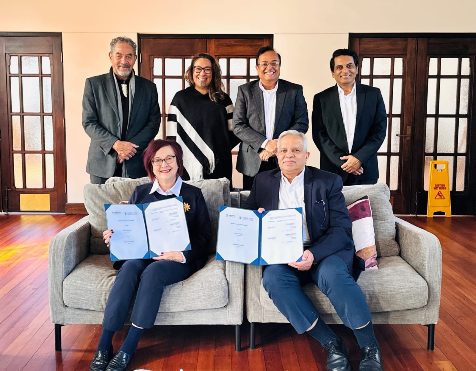 Mahindra University and Massey University celebrate new partnership with delegation visit to New Zealand