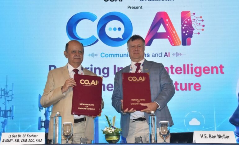 COAI and UK Government strengthen collaboration on AI, digital trust and intelligent connectivity at CO.AI 2026