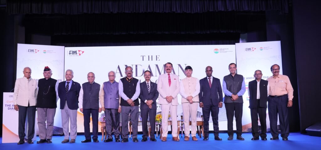Admiral Dinesh K Tripathi PVSM AVSM NM, Chairman of National Maritime Foundation and former Chief of Naval Staff, Shri Shyam Jagannathan, Director General of Shipping, Government of India and H.E. Raj Srivastava, Dean of Sushma Swaraj Institute of Foreign Affair, Ministry of External Affairs and Dr. Jaijit Bhattacharya, President, C-DEP