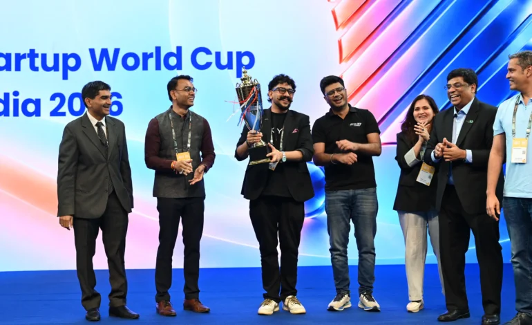 Skye Air Mobility Wins Startup World Cup India at India Mobile Congress 2026
